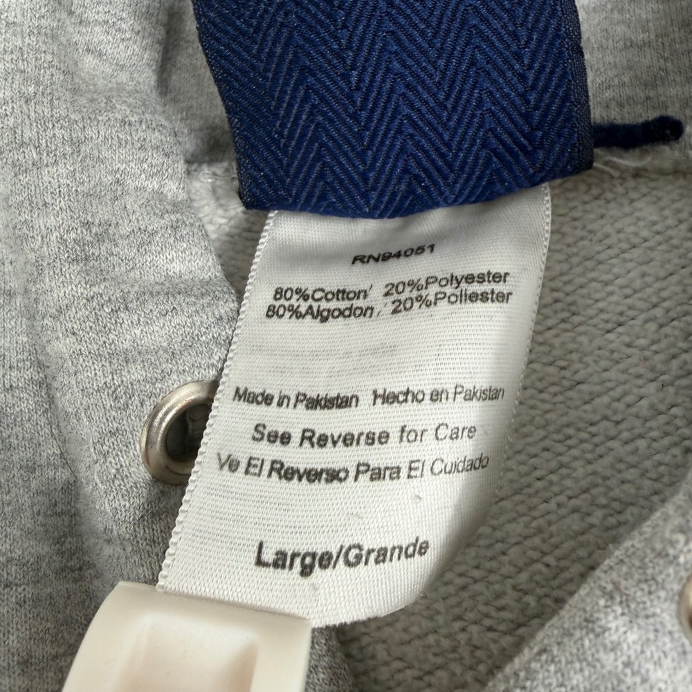 Vintage UCLA Bruins Hoodie Sweatshirt 90s‎ Embroidered Logo Bear Pullover Gray S - Picture 6 of 10